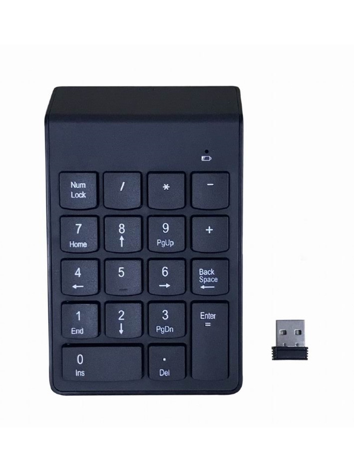 Gembird Numeric keypad - wireless - Numpad - Schwarz
