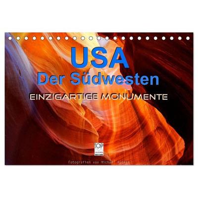 USA Der Südwesten - Einzigartige Monumente (Tischkalender 2027 DIN A5 quer), CALVENDO Monatskalender