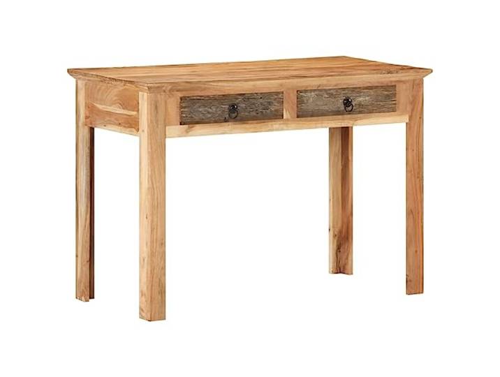 vidaXL Bureau 110x50x75 cm massief gerecycled hout