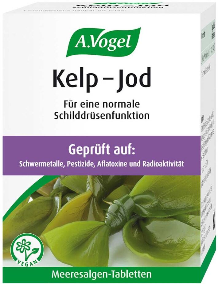 A.Vogel Kelp-Jod Tabletten vegan