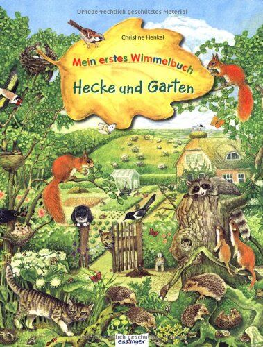 Christine Henkel - Mein erstes Wimmelbuch - Hecke und Garten - Preis vom 09.10.2026 07:28:09 h