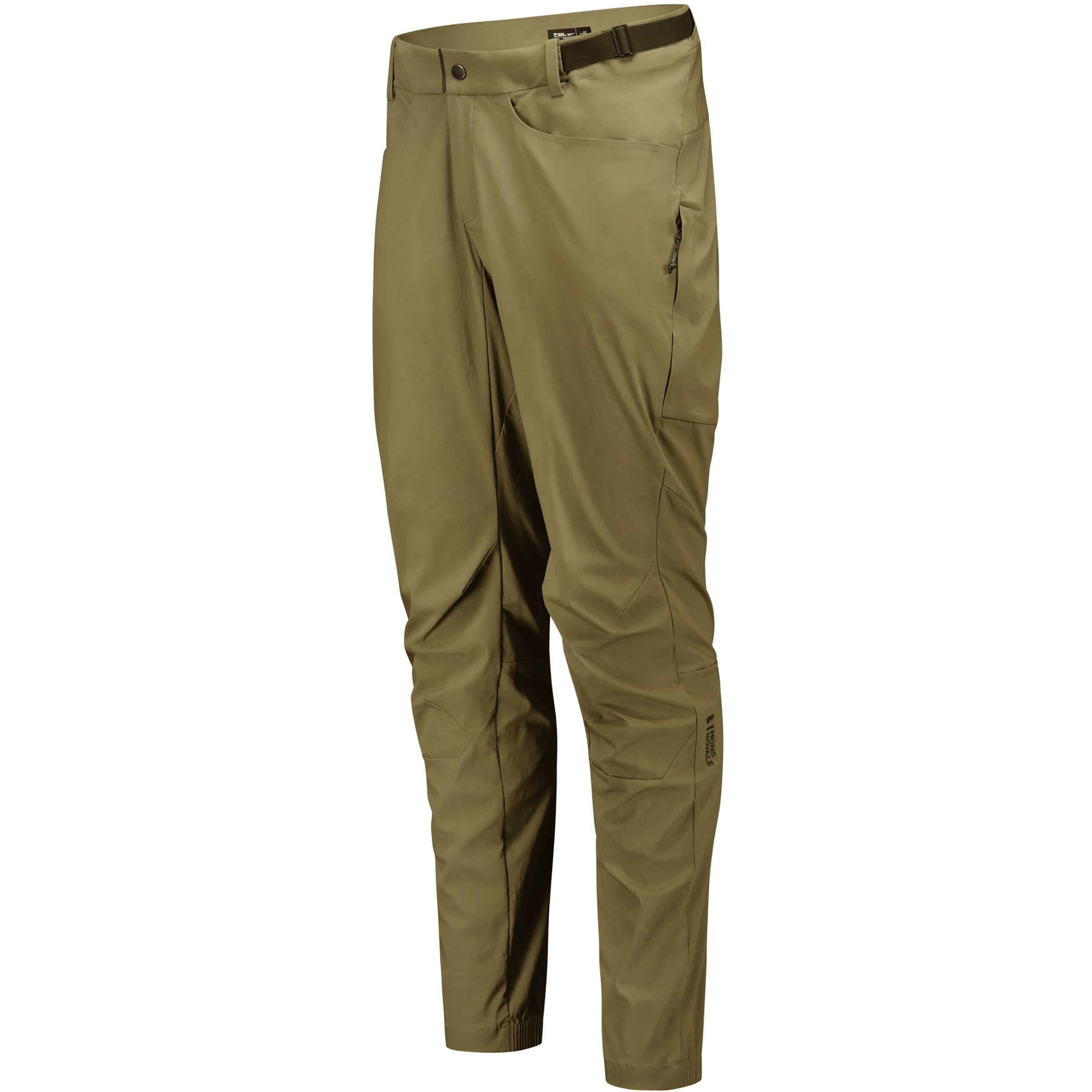 Mons Royale Diversion Merino Trail Hose Herren Fahrradhose oliv Größe XL Mountainbike Elastisch Wasserabweisend