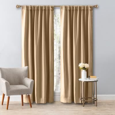 Ricardo Trading Ultimate Black Out Premium 2-Way Pocket Curtain Panel