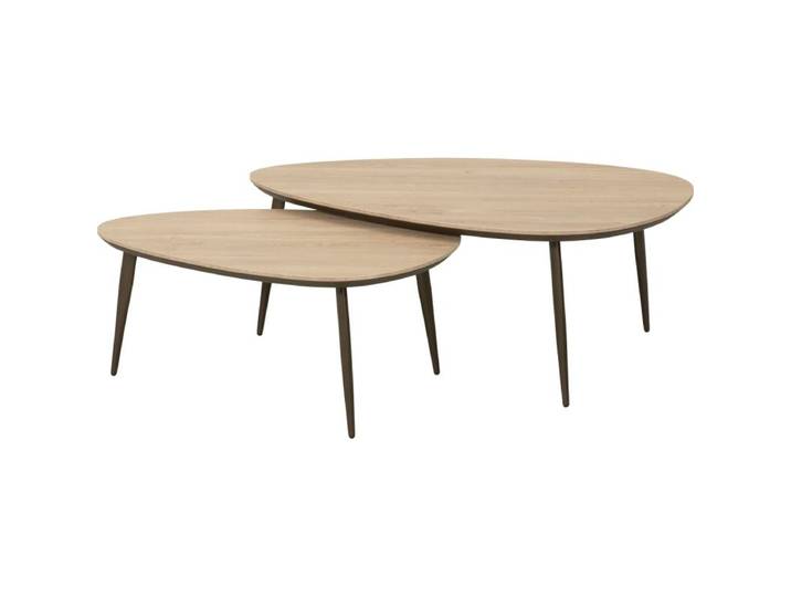 Salontafel Dalton set van 2