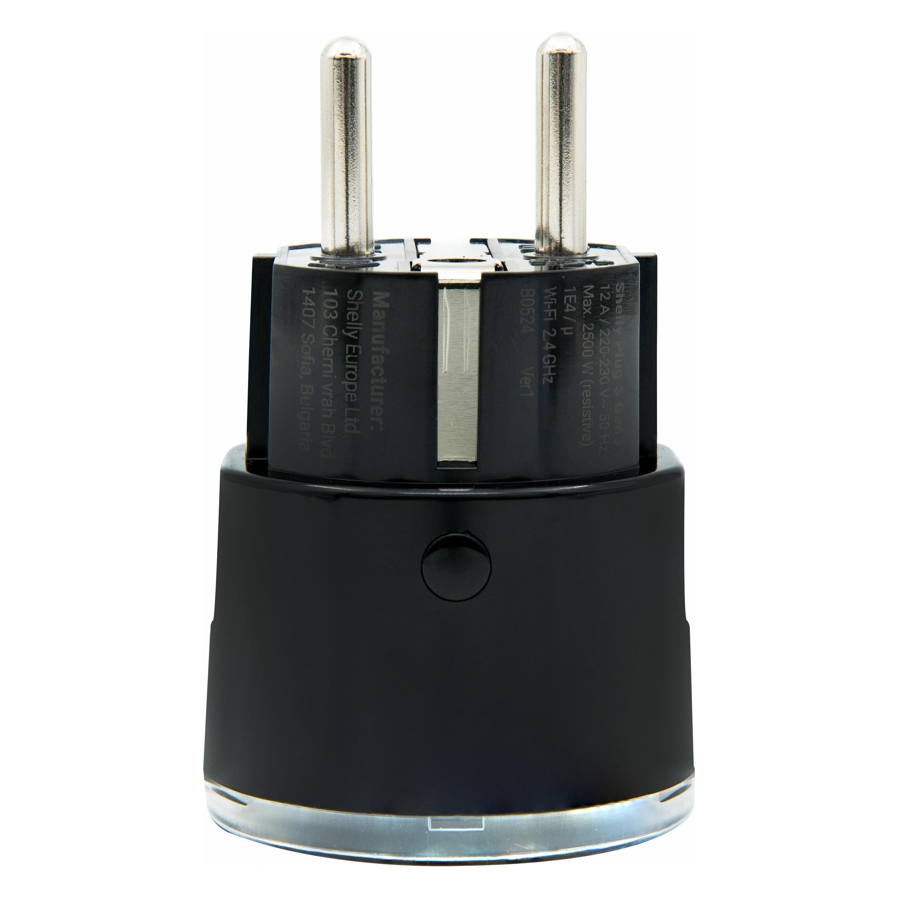Shelly Plug S MTR Gen3 (Black) (3800235261859)