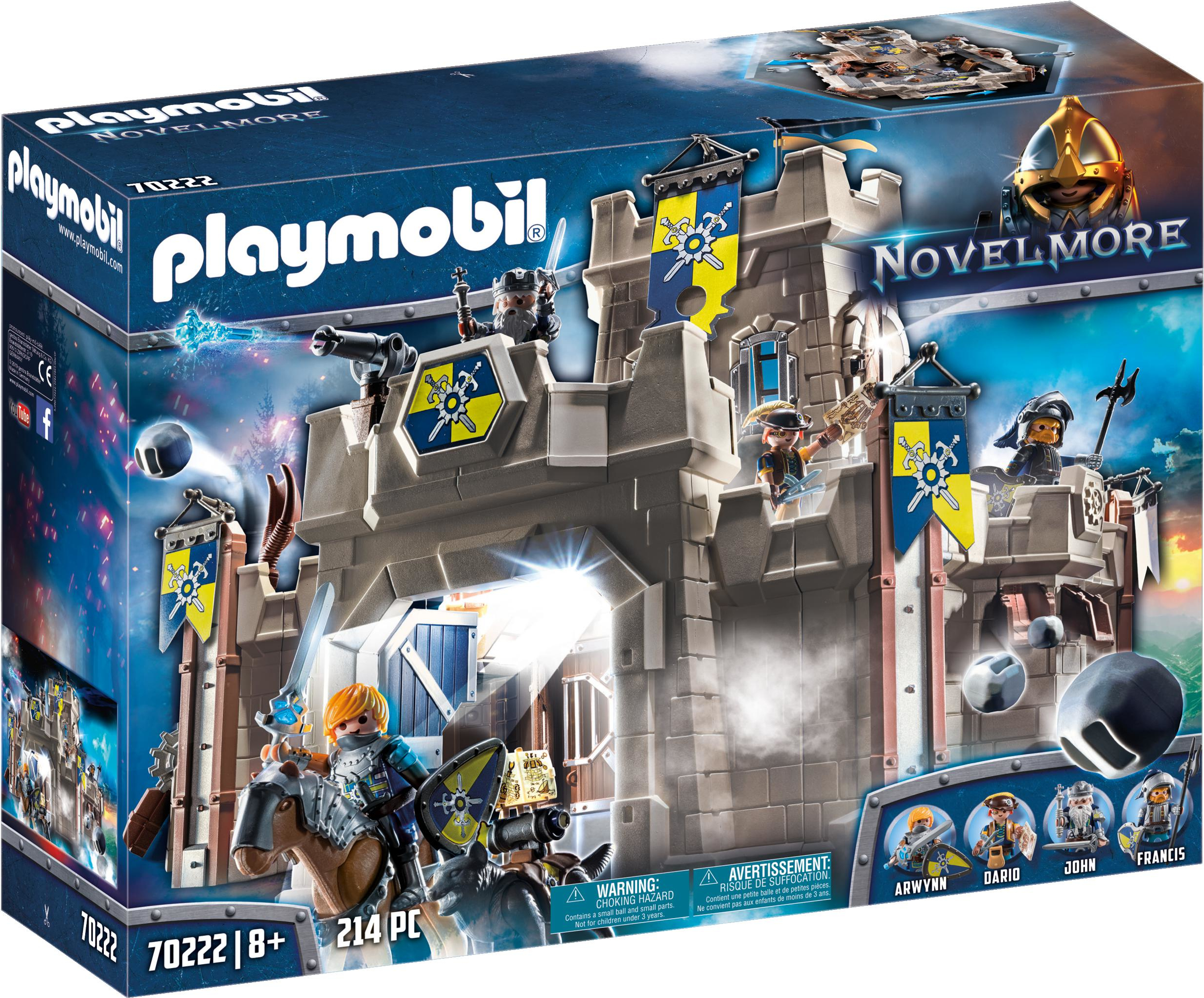 PLAYMOBIL Knights Novelmore Castle, Kleiner Burg, 6 Jahr(e), Junge, Innenraum, Mehrfarbig, Menschen