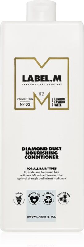 label.m Diamond Dust Nourishing Conditioner après-shampoing nourrissant pour cheveux secs 1000 ml