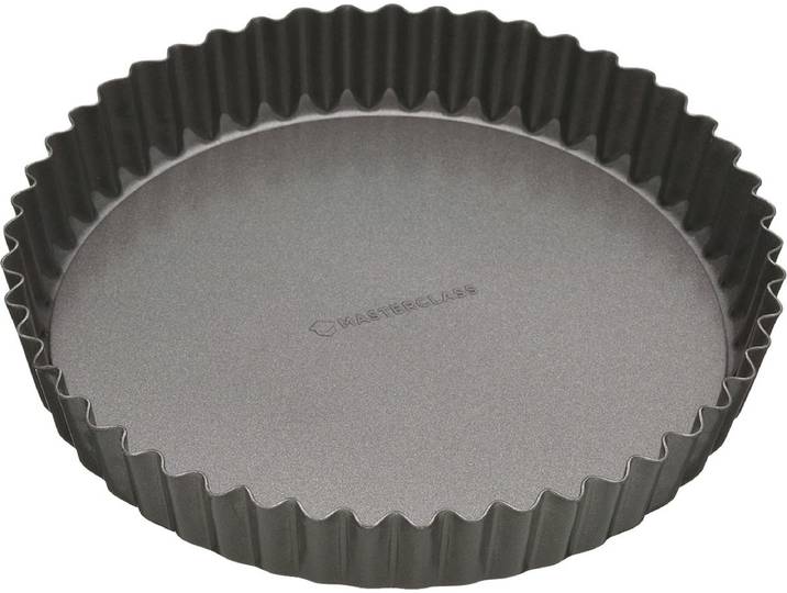 Masterclass Taartvorm / Quichevorm Met Losse Bodem - Geribbelde Randen En Antiaanbaklaag 25 cm (10 \ )