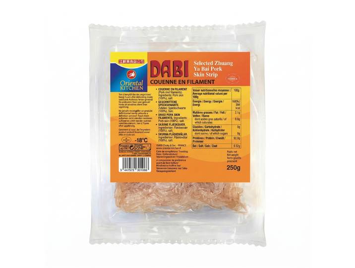 ORIENTAL KITCHEN Gesneden Varkenshuid 250 g