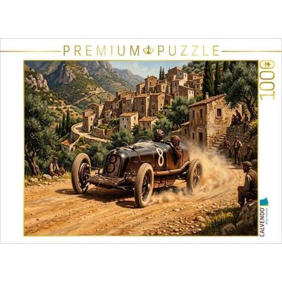 CALVENDO Puzzle Luigi Fagioli fuhr bei der Targa Florio 1926 einen Maserati 26 und belegte den sechsten Platz. | 1000 Teile Lege-Größe 64x48cm