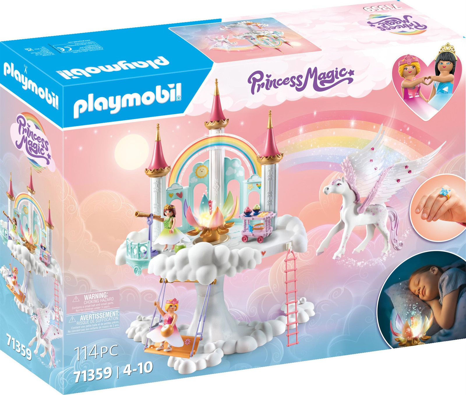Playmobil 71359 Enchanted Turret Princess Magic Magic Flower Nachtlampje, 114 stuks