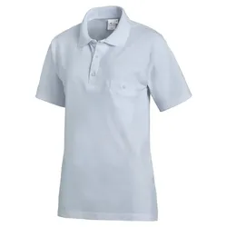 Poloshirt "08/241" - M - hellblau