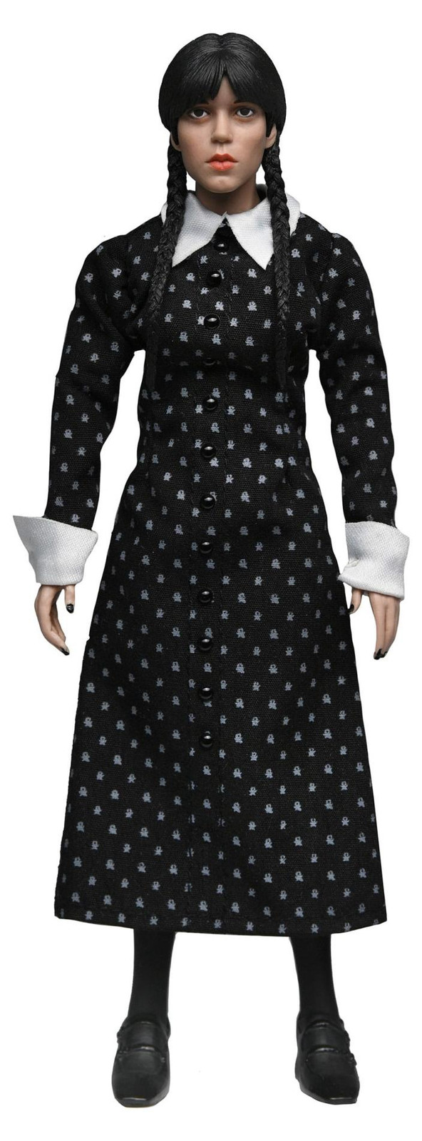 NECA Wednesday Addams Actiefiguur Klassieke Jurk Versie, 20 cm