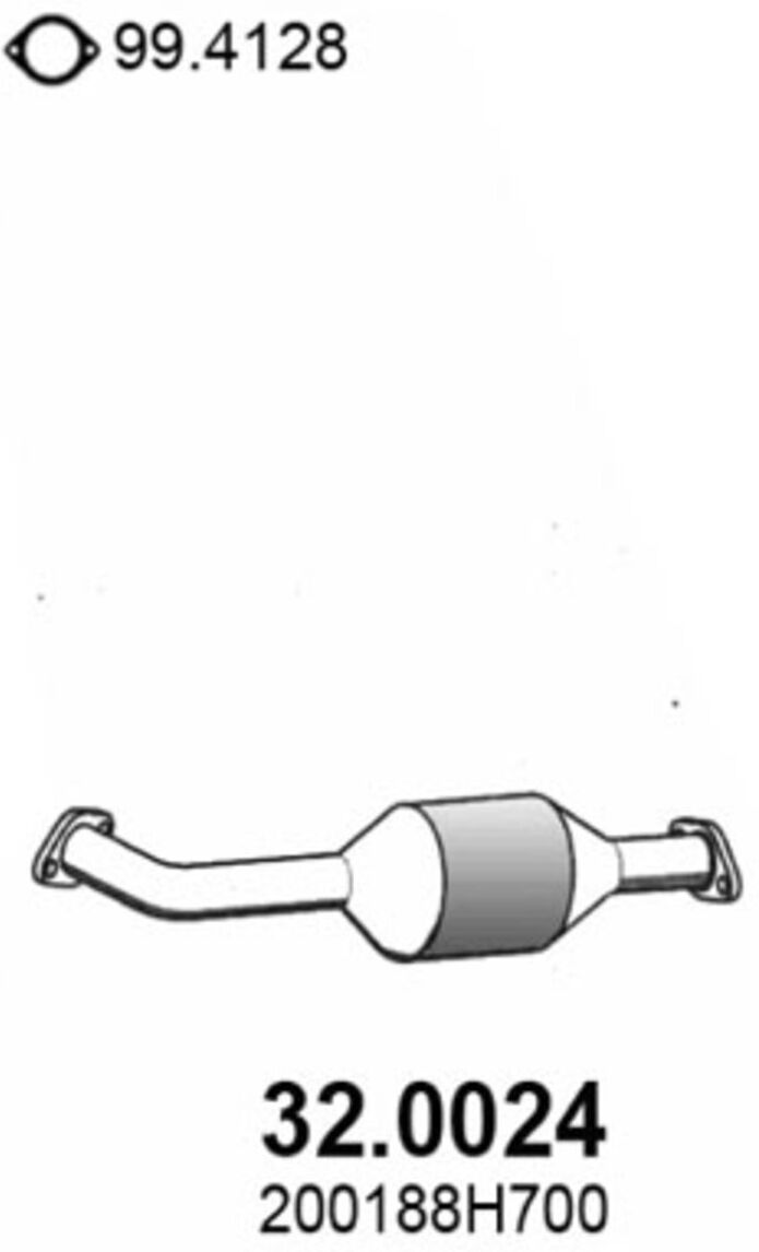 Catalyseur ASSO MARMITTE SRL 32.0024