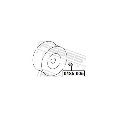 FEBEST Radmutter 0185-005 für TOYOTA CHANGAN