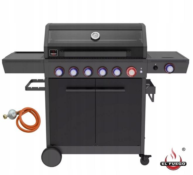 El Fuego Gasgrill "Key West" 6+1 mit Turbozone AY5603