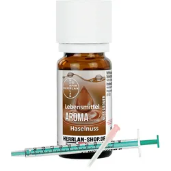 Lebensmittelaroma - Haselnuss - 10 ml - HERRLAN-Qualität -Made in Germany
