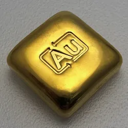 Goldbarren 10g "Goldknuffel" Au-Gussbarren