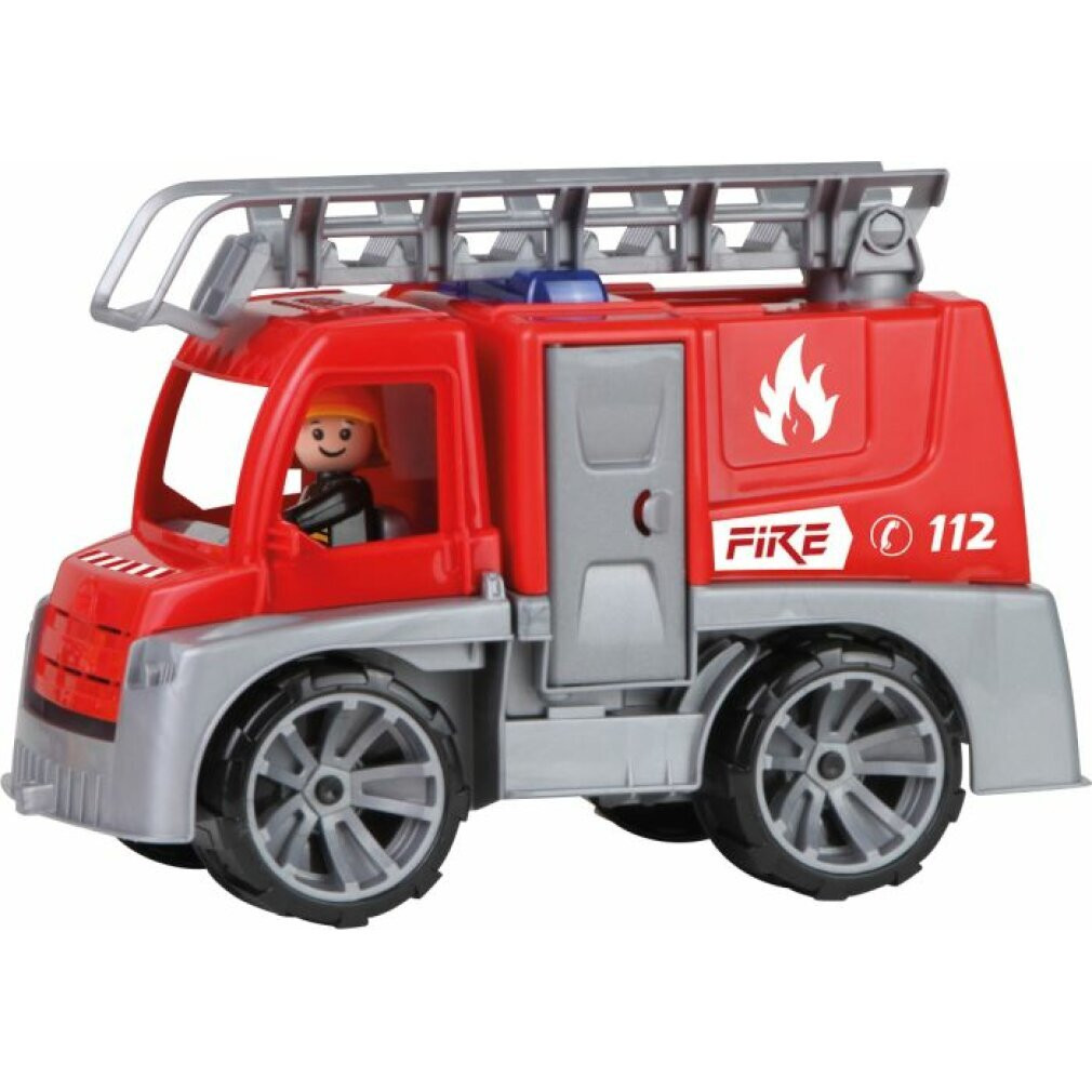 Lena TRUXX 04457 Vrachtwagen Brandweer Grijs Rood