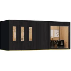 Karibu Homeoffice-Gartenhaus »Valentin« - 574x216x244cm -