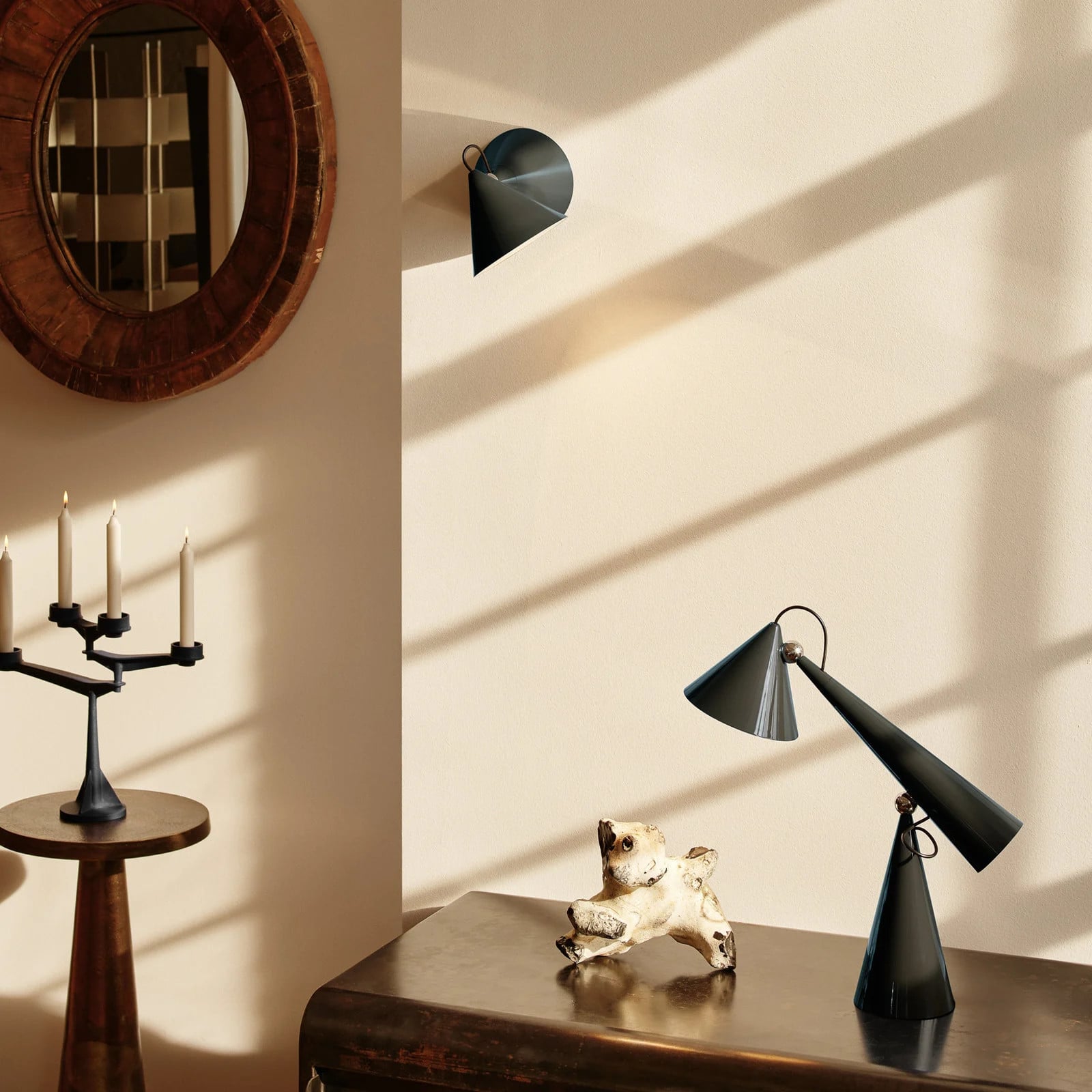 Tom Dixon Pose LED wandlamp, groen