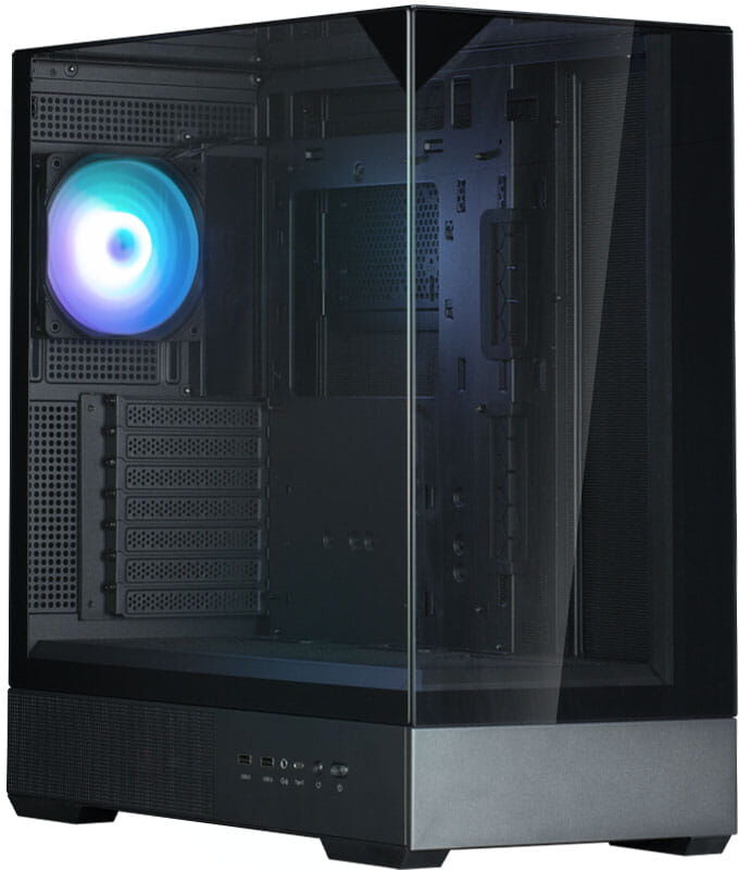Zalman P40 Prism PC-Geh&auml;use, ATX - Schwarz