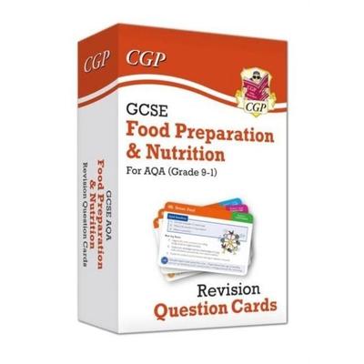 GCSE Food Preparation & Nutrition AQA Revision Question Cards, Gebundene Ausgabe von Cgp Books, CGP Books, 978-1-78908-449-8