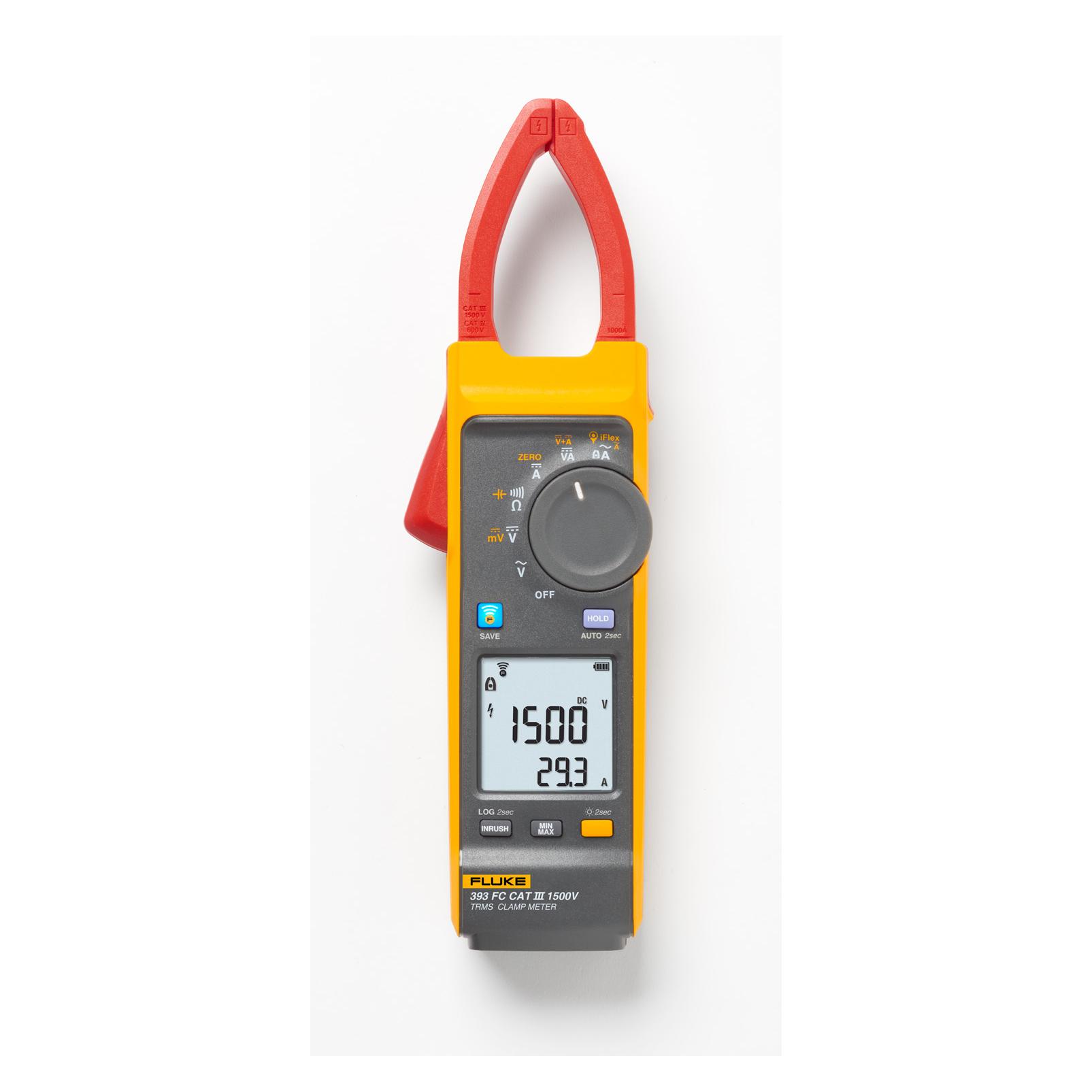 Beha Amprobe BEHA FLK-393FC-PVLEAD Paket mit Strommesszange (CAT III 1000V, CAT IV 600V, Zangenstrommesser) (5337394)
