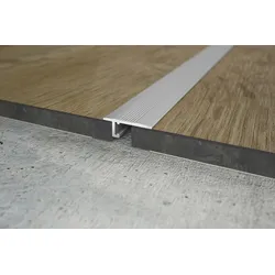 minileiste UL20X5 Übergangsprofil Silber 2000x6x20 mm