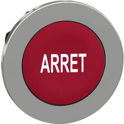 Schneider Electric ZB4FA433 ZB4FA433 Frontelement für Drucktaster rückstellbar (Ø) 30.5 mm Arrêt Chrom, Rot 1 St. Piece