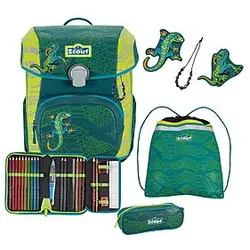 Scout Neo Exklusiv Superflash Extreme Lizard Schulranzenset