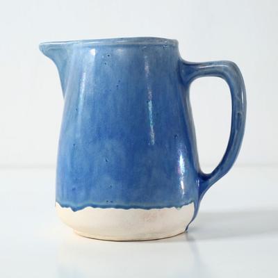 Lilys Living "Approx. 6 Inches High Green-Blue Pitcher (4.3"" Opening)"
