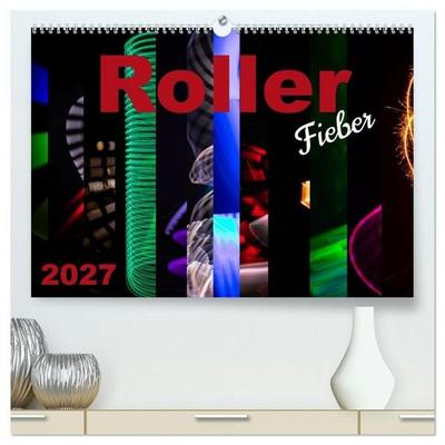 Roller Fieber (hochwertiger Premium Wandkalender 2027 DIN A2 quer), Kunstdruck in Hochglanz