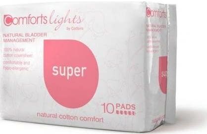 COTTONS Comforts Compresa Super Incontinencia Algodón 12uds