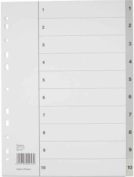 Budget Register   A4   Plast   1-10