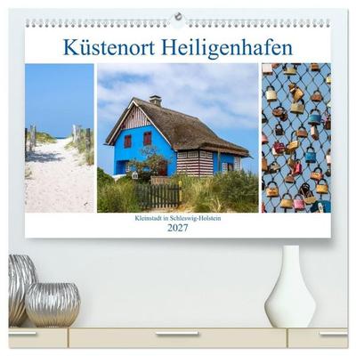 Küstenort Heiligenhafen (hochwertiger Premium Wandkalender 2027 DIN A2 quer), Kunstdruck in Hochglanz