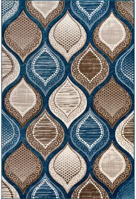 MDA Rugs Rhodes Collection Abstract Lattice Area Rug