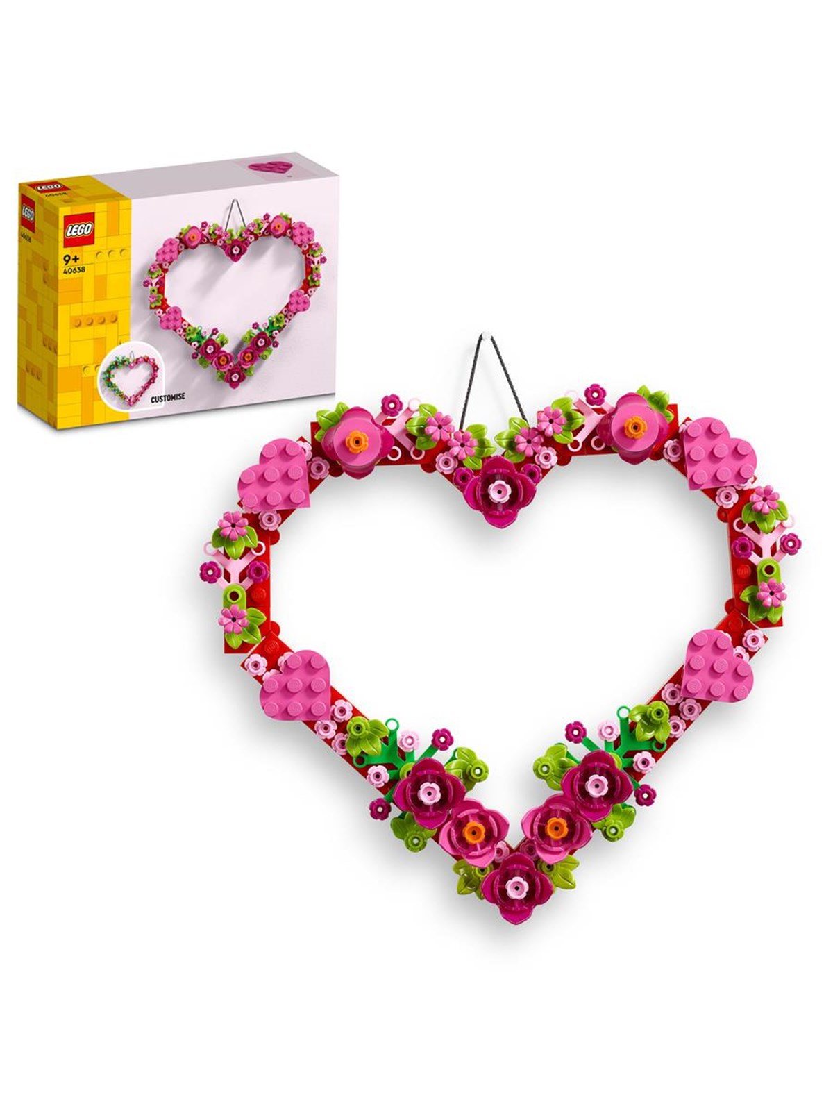 LEGO Flowers 40638 Herz-Deko