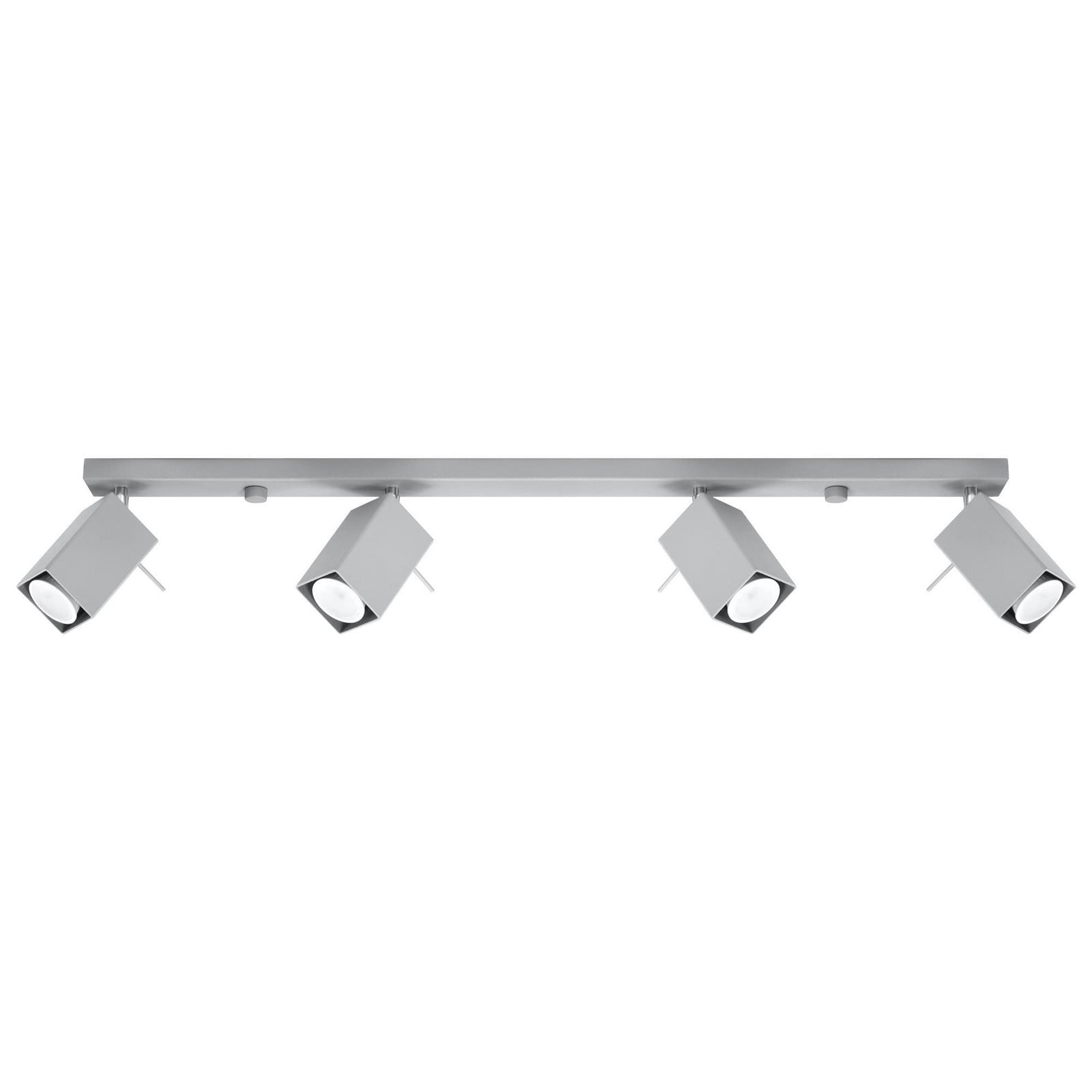 Sollux Plafondlamp MERIDA 4L, grijs