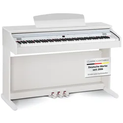 Classic Cantabile DP-50 WM E-Piano Weiß matt