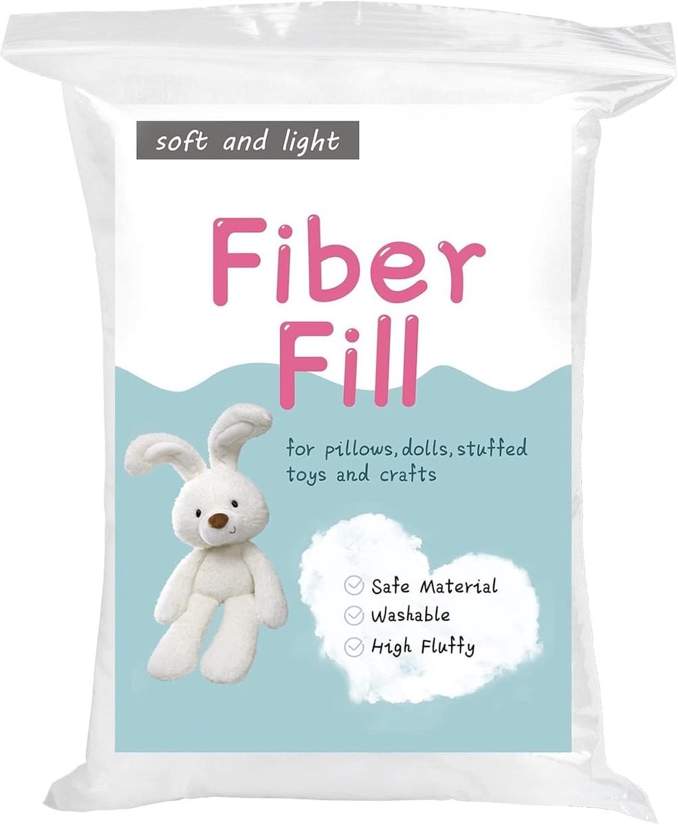 Wit Polyfill kussenvulling met hoge weerstand van polyestervezel - 300 g