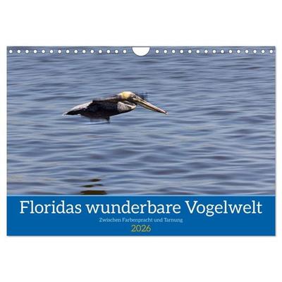 Floridas wunderbare Vogelwelt (Wandkalender 2026 DIN A4 quer), CALVENDO Monatskalender