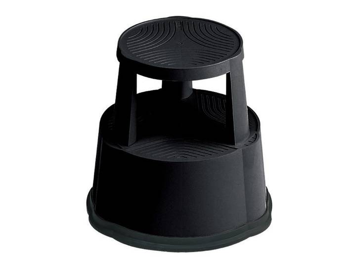 Tabouret Mobil Step antidérapant noir