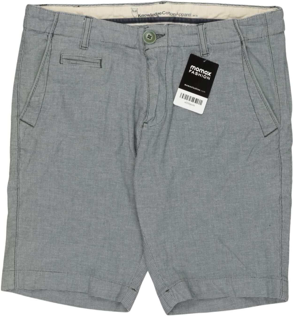 Knowledge Cotton Apparel Herren Shorts, Grau, Gr. W30, Baumwolle / Elasthan - Second Hand