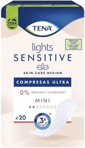 Tena Lights Sensitive Mini x20