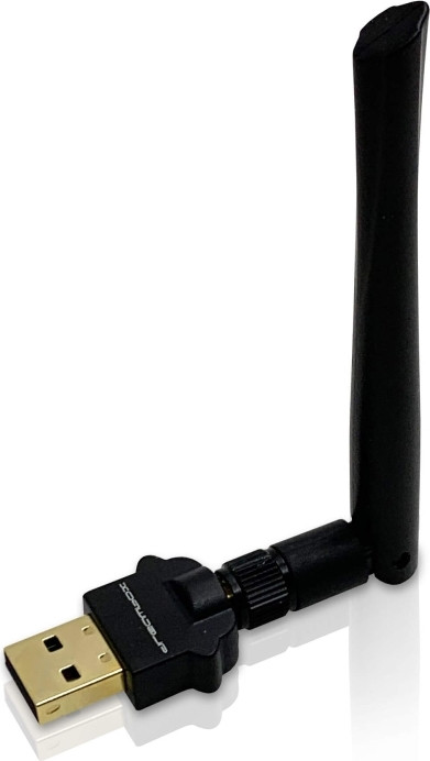 Dreambox Dual-band draadloze USB 2.0 adapter - Zwart - 1.300 Mbps
