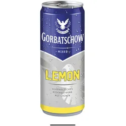 Gorbatschow & Lemon Dose 10% 0,33 Liter