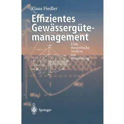 Effizientes Gewässergütemanagement, Fachbücher von Klaus Fiedler