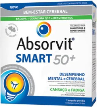 Absorvit Smart50+ Ampollas 10ml x30