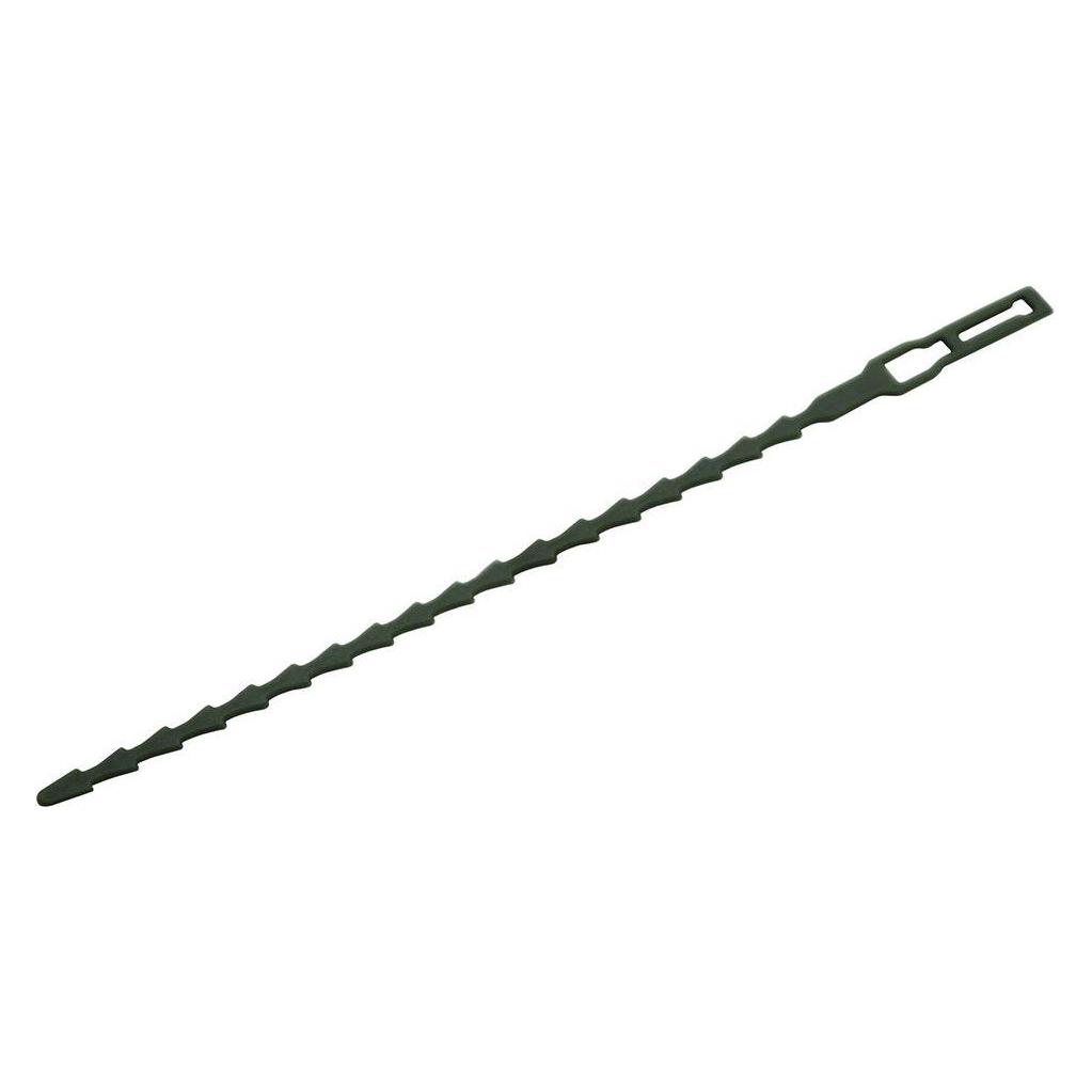 Biotop Reusable and adjustable ties, green colour, 17 cm, 40 units (17 cm) (66968759)
